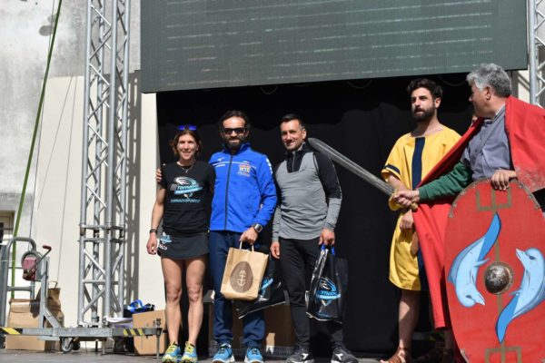Podio della Vesuvio Ultra Marathon 2019