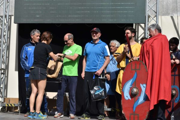 Podio della Vesuvio Ultra Marathon 2019